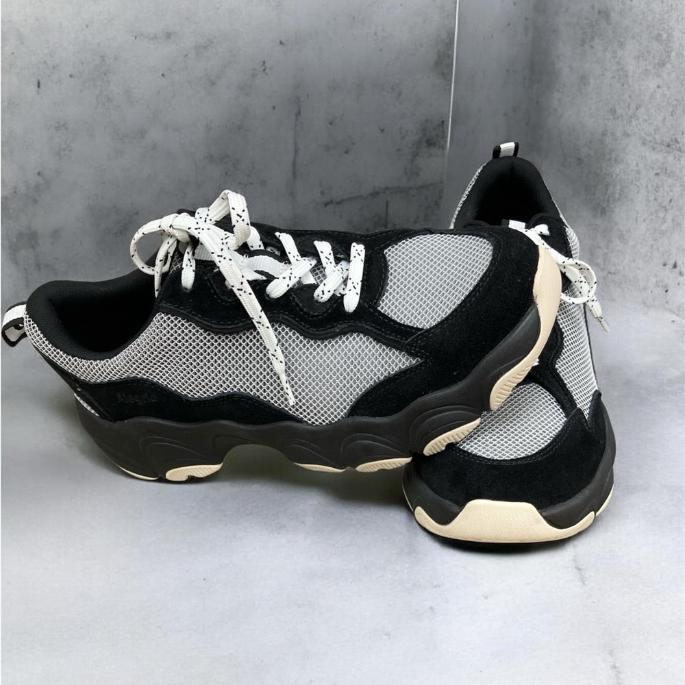 NEW Women’s ALEGRIA Blk/Wht Boom-Joy! Sneakers Sz 39 SaLe‼️50% OFF‼️